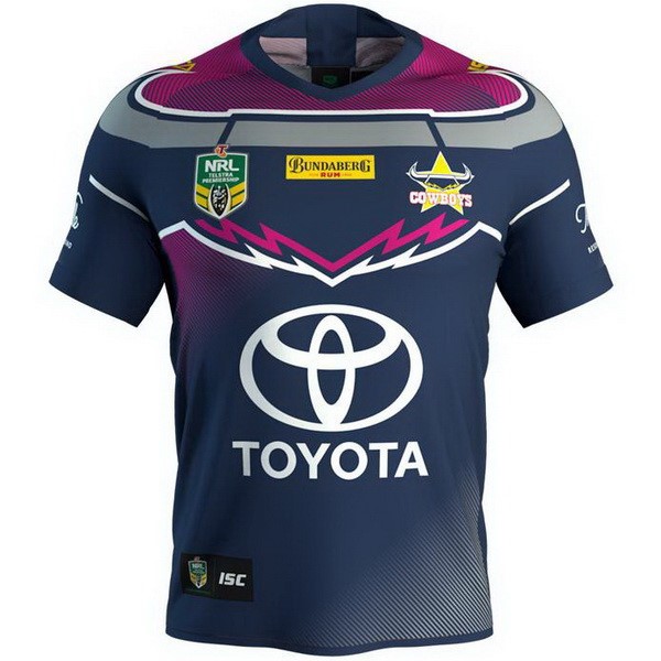 Camiseta Rugby Cowboys Tercera 2018 Azul